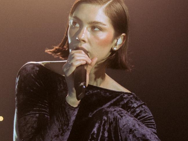Gracie Abrams in Melbourne at Rod Laver Arena. Picture: Abby Waisler