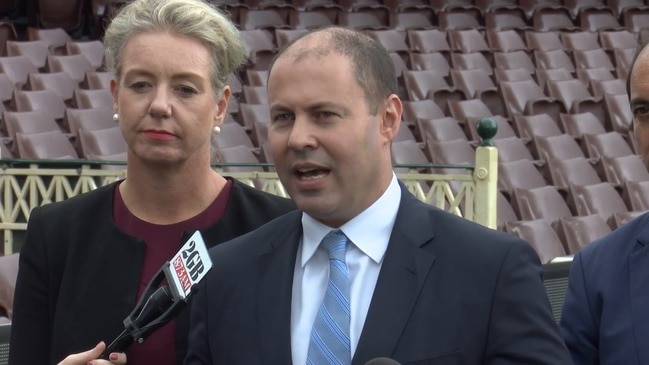 Frydenberg says Labor is "throwing dirt" over water buyback