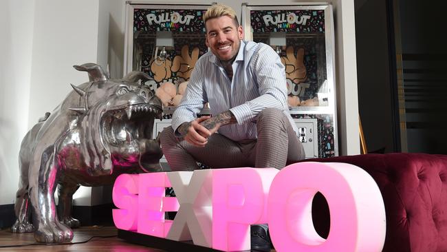 Administrators have taken control of Sexpo parent company Australian Exhibition Group, co-owned by Kevin Mack. Picture: Josie Hayden