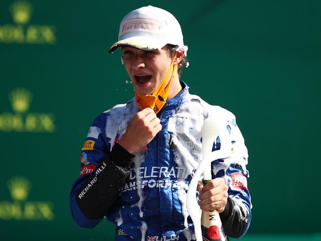 Lando Norris is a rising star in Formula 1. Picture: Mark Thompson/Getty Images