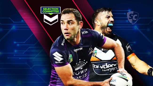 James Tedesco and Cameron Smith are highlighted in Selection Committee, Round 2.
