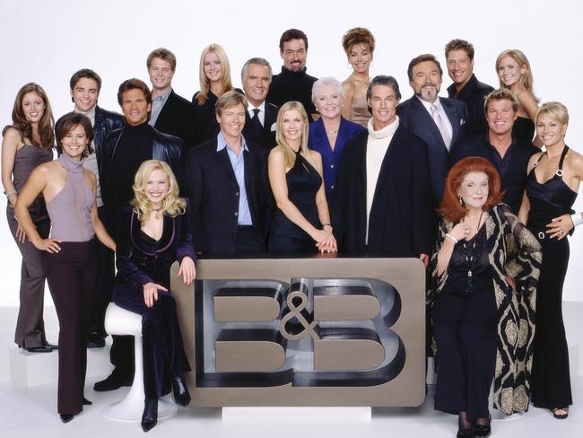 The cast of The Bold and the Beautiful back in 2004.