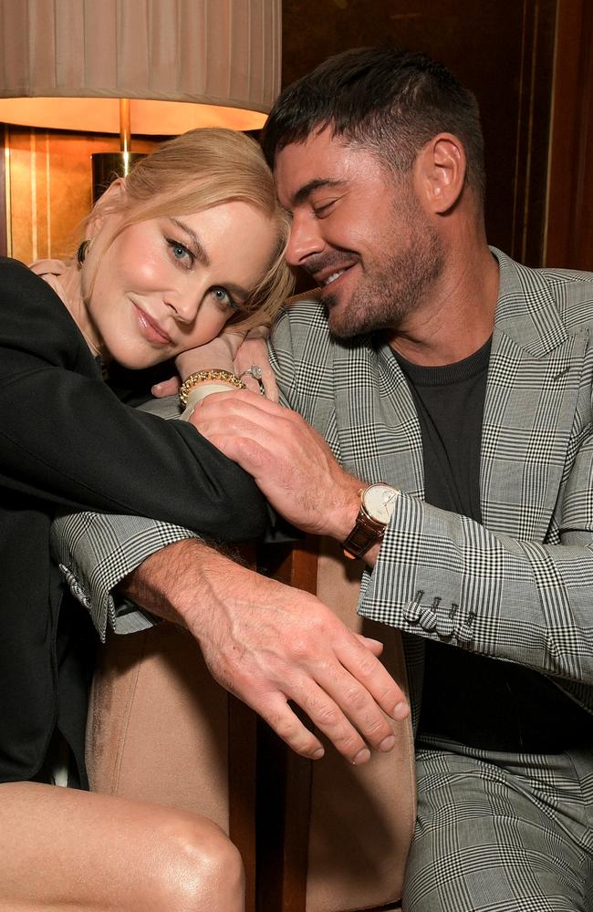 Nicole Kidman and Zac Efron previously worked together on <span id="U84583096025tFB">The Paper Boy</span>, and share a close bond. Picture: Getty.