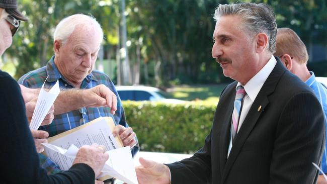 Cr Eddie Sarroff led many of the protests against Allconnex and has no regrets a decade on.