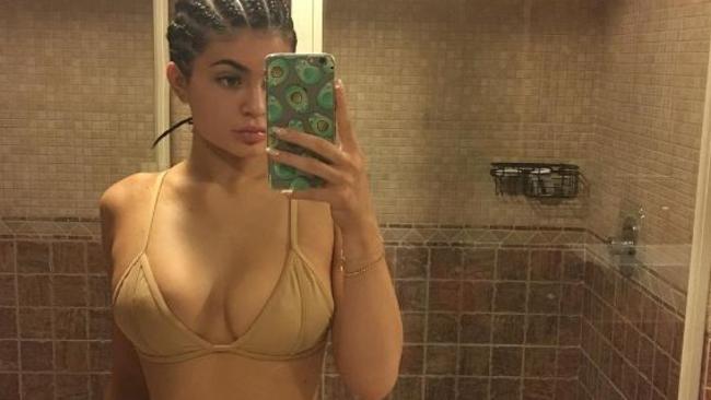 Kylie Jenner Strips Down For Raunchy Selfie Photo Daily Telegraph