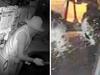 Watch: Armed trio in stolen Volvo linked to four early morning raids on businesses