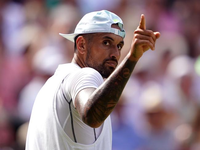 Kyrgios issues blunt Wimbledon parting shot