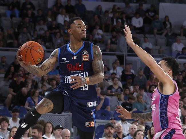 Melbourne United import guard Rayjon Tucker is already under pressure to perform. Photo: Darrian Traynor/Getty Images.