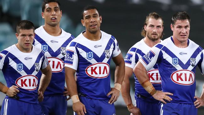 Life at the Bulldogs has been tough recently. Image: Brendon Thorne/Getty Images