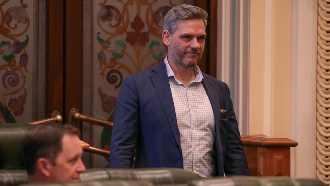 Greens MP Michael Craig Berkman says the government’s amendments are ‘disgraceful’. Picture: NCA NewsWire/Glenn Campbell