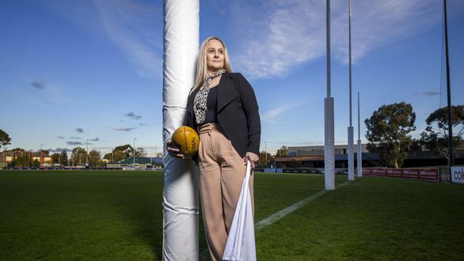 Christine Gent retired from the WRFL after a series of unpleasant episodes. Picture: Wayne Taylor