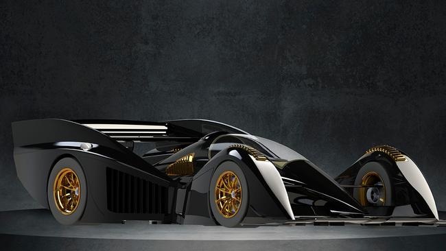 The Rodin FZERO track car claims to be faster than an F1 car. Picture: Supplied.