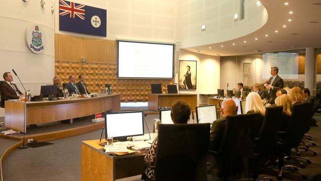 Council meeting on the Gold Coast. Picture Mike Batterham