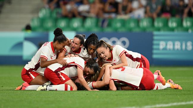 Team Canada’s gold medal in Tokyo is under scrutiny. (Photo by Tullio M. Puglia/Getty Images)