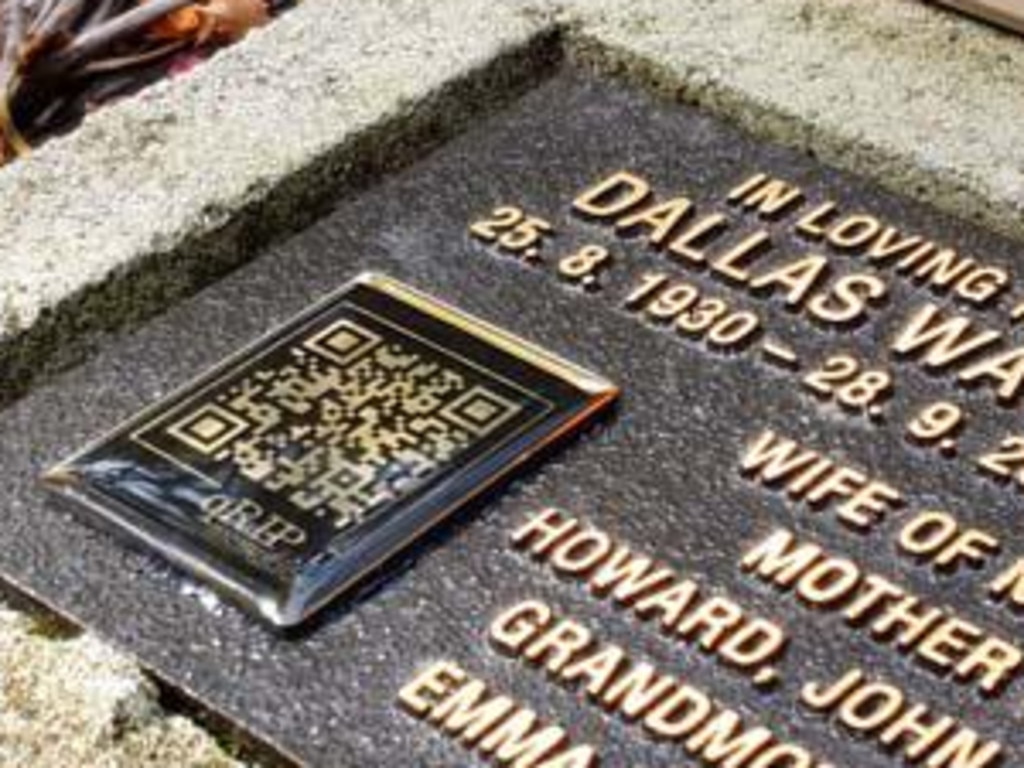 Victorians can now opt for an additional element on their headstone thanks to a twist in QR code technology.