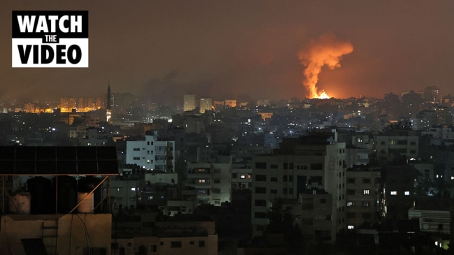 Israel hit with 'a true barrage of rockets' from Hamas