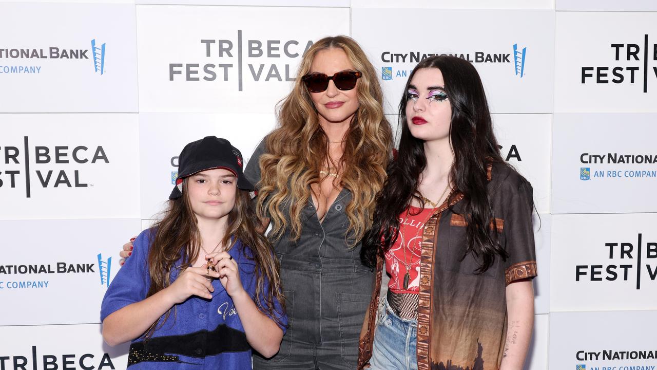 Drea de Matteo has claimed her son [left] helps to edit her OnlyFans pictures. Photo by Mike Coppola/Getty Images for Tribeca Festival.