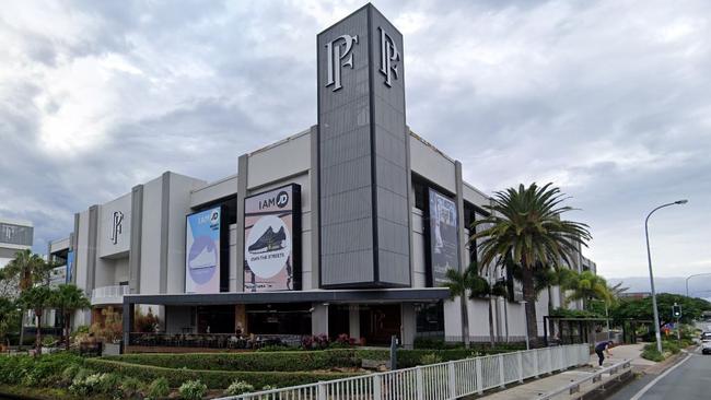 The car was allegedly stolen from Pacific Fair shopping centre in Broadbeach. Picture: Google Maps.