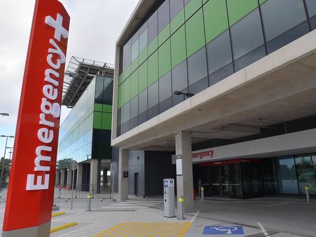A general view of the hospital at the official opening of the emergency department at the new Royal Adelaide Hospital in Adelaide, Tuesday, September 5, 2017. (AAP Image/David Mariuz) NO ARCHIVING