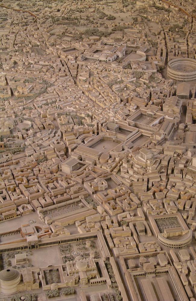 The model is on display at the Museum of Roman Civilisation. Picture: Seier + Seier/Flickr