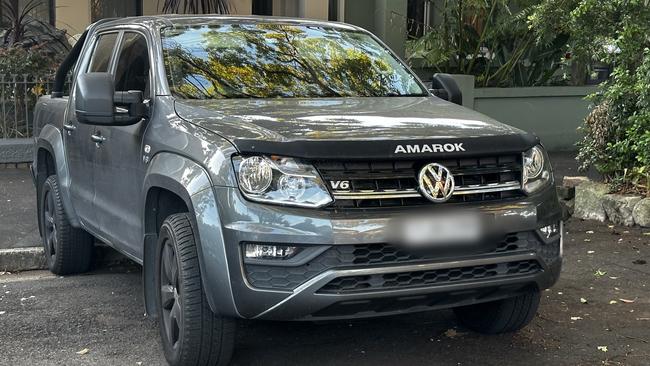 A Volkswagen Amarok ute was among some of the cars seized by Taskforce Magnus . Picture: NSW Police