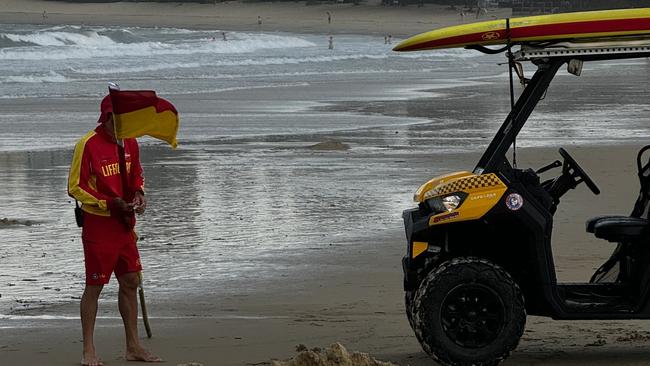 A man has drowned at Mooloolaba Beach. Picture: Mark Furler