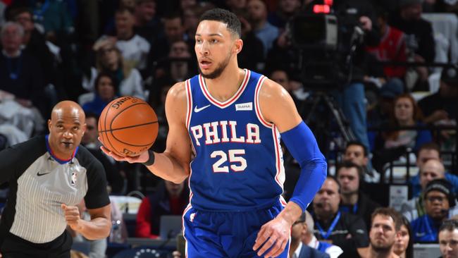 NBA Philadelphia 76ers, Ben Simmons Stats, Video