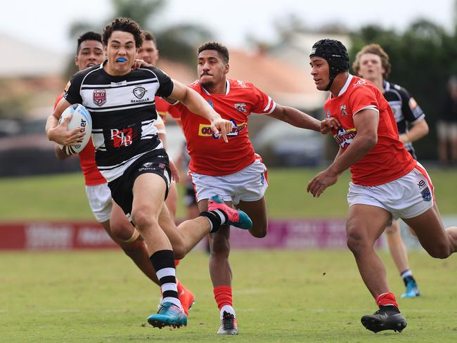 Xavier Coates pictured playing for the Tweed Heads Seagulls. Photo: SMPIMAGES.COM /