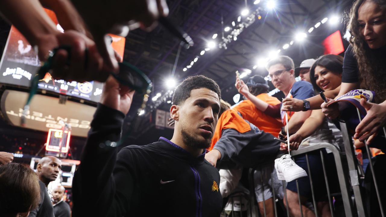 Devin Booker skips media after Suns' season-ending blowout loss