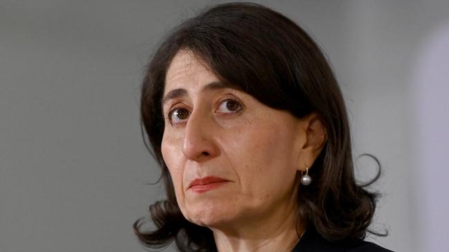 Former NSW premier Gladys Berejiklian. Picture: Bianca De Marchi