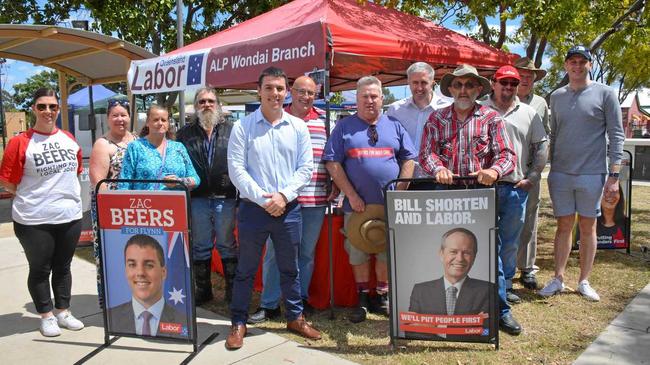 SPEAKING OUT: Labor Flynn candidate Zac Beers said he was frustrated and disappointed with the Budget for the Burnett. Picture: Jessica McGrath