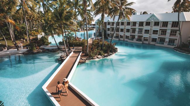 Walkway to north wing, Sheraton Mirage Port Douglas.