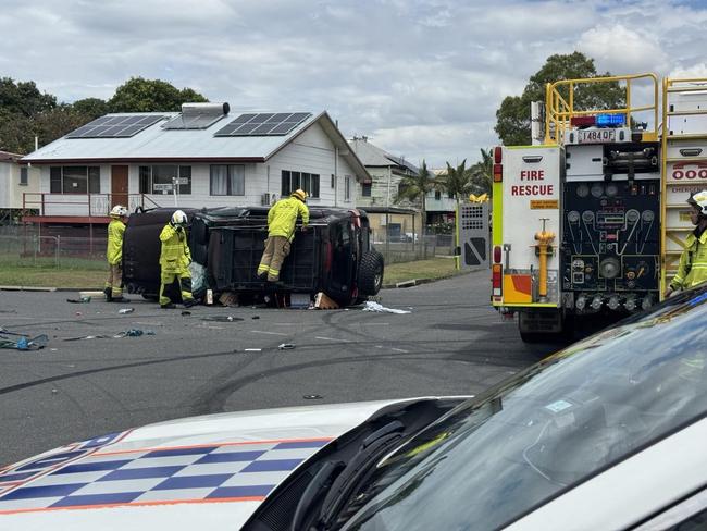 Watch: Police appeal for information after vehicle was flipped in crash