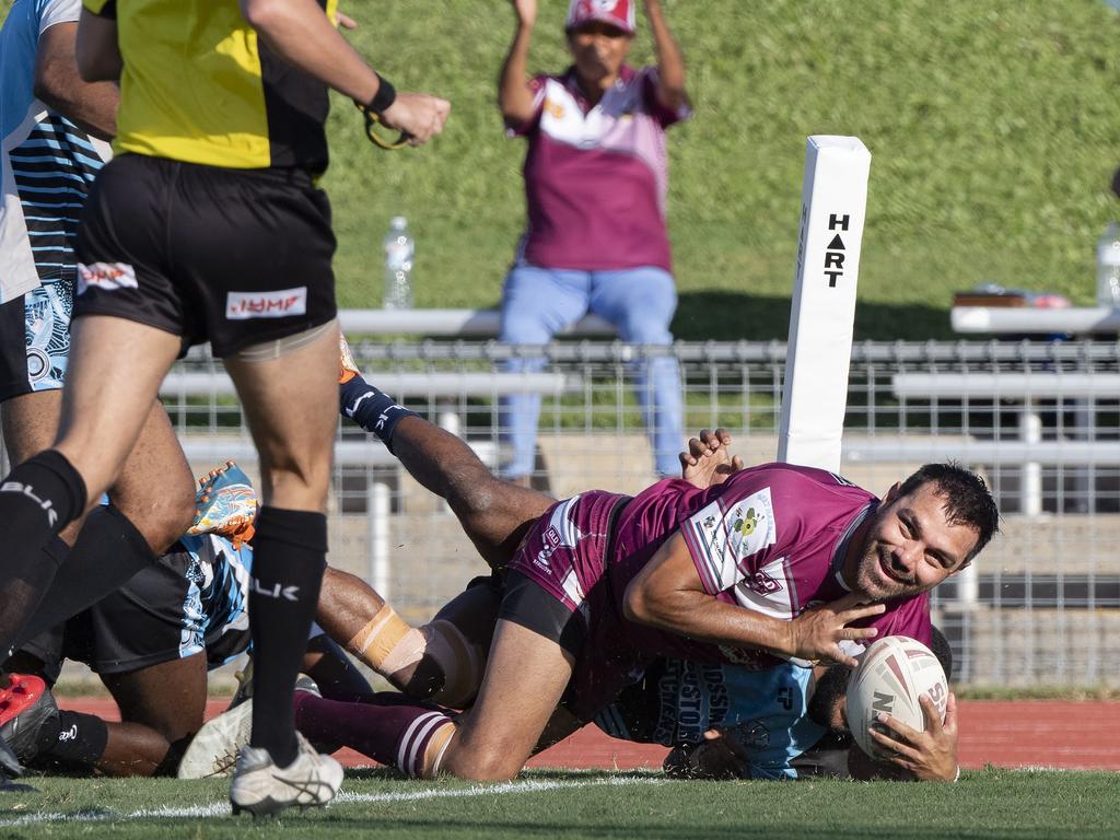 Yarrabah's Hezron Murgha. Picture: Brian Cassey