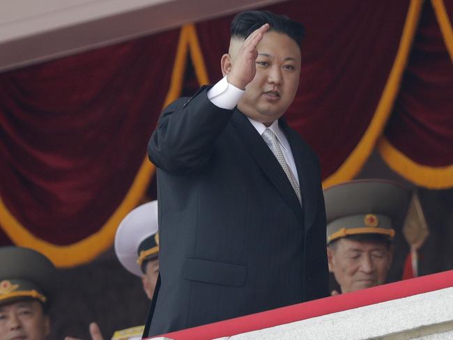 Kim Jong-un’s nuclear program has alarmed many in and around the Korean Peninsula. Picture: Wong Maye-E/AP