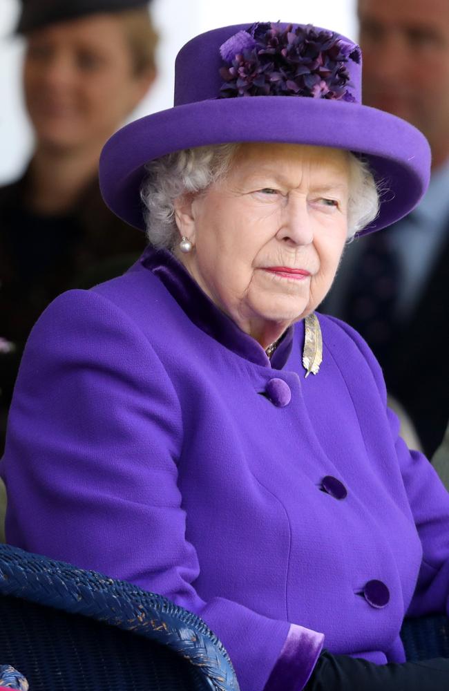 One is not amused. Picture: Chris Jackson/Getty Images.