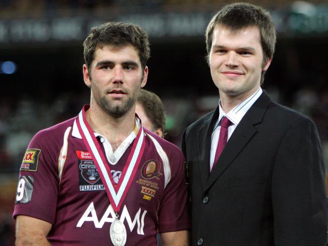 Cameron Smith was awarded the Wally Lewis medal as man of the series in 2007.