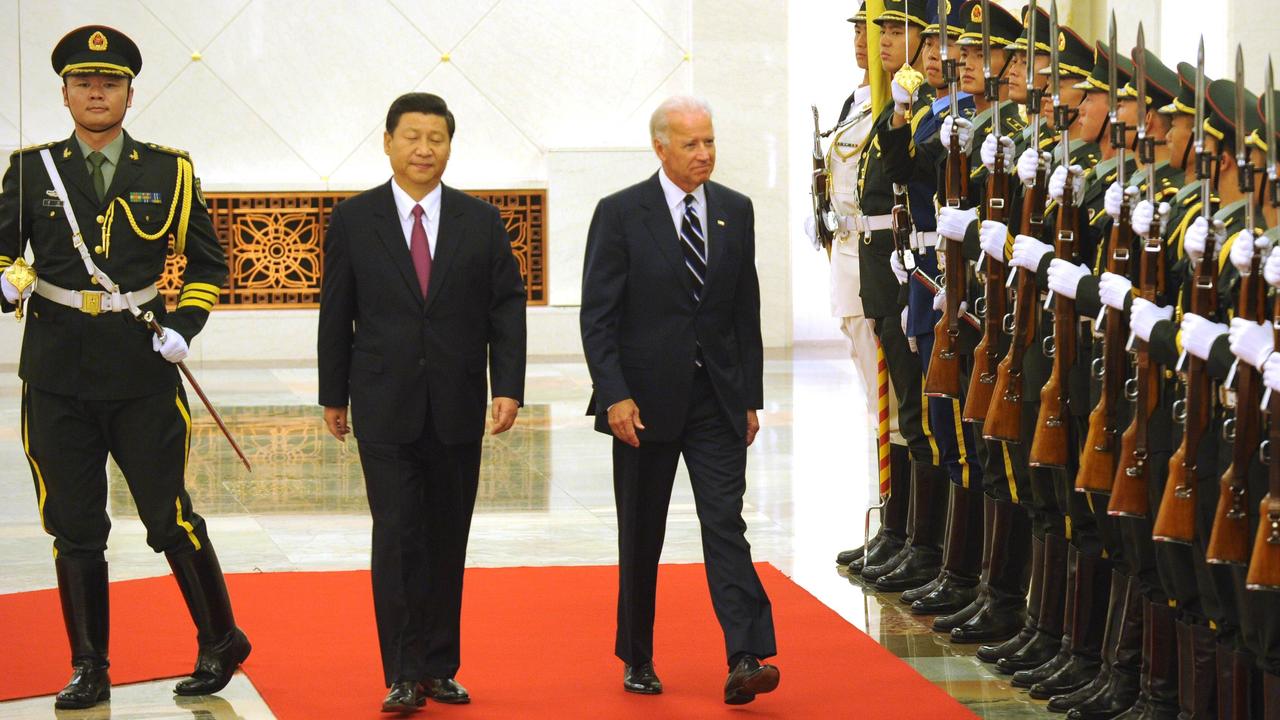 China’s President Xi Jinping and Joe Biden meeting back in 2011 when they were both vice-presidents.