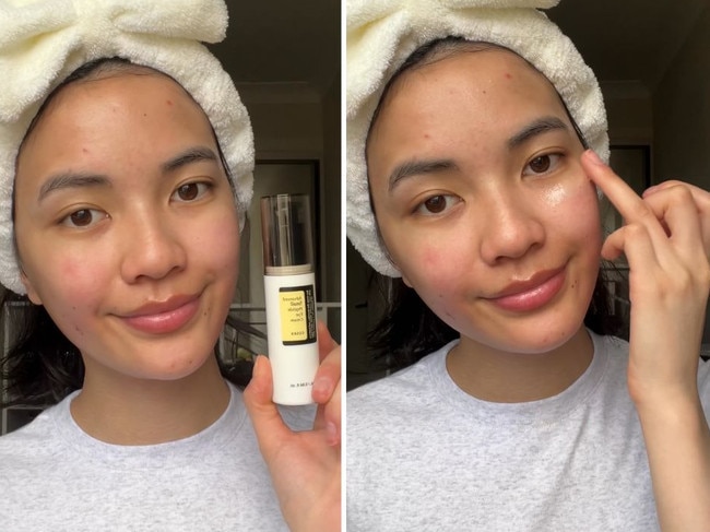 We try the COSRX Snail Peptide Eye Cream with 73.7% Snail Mucin and Niacinamide.