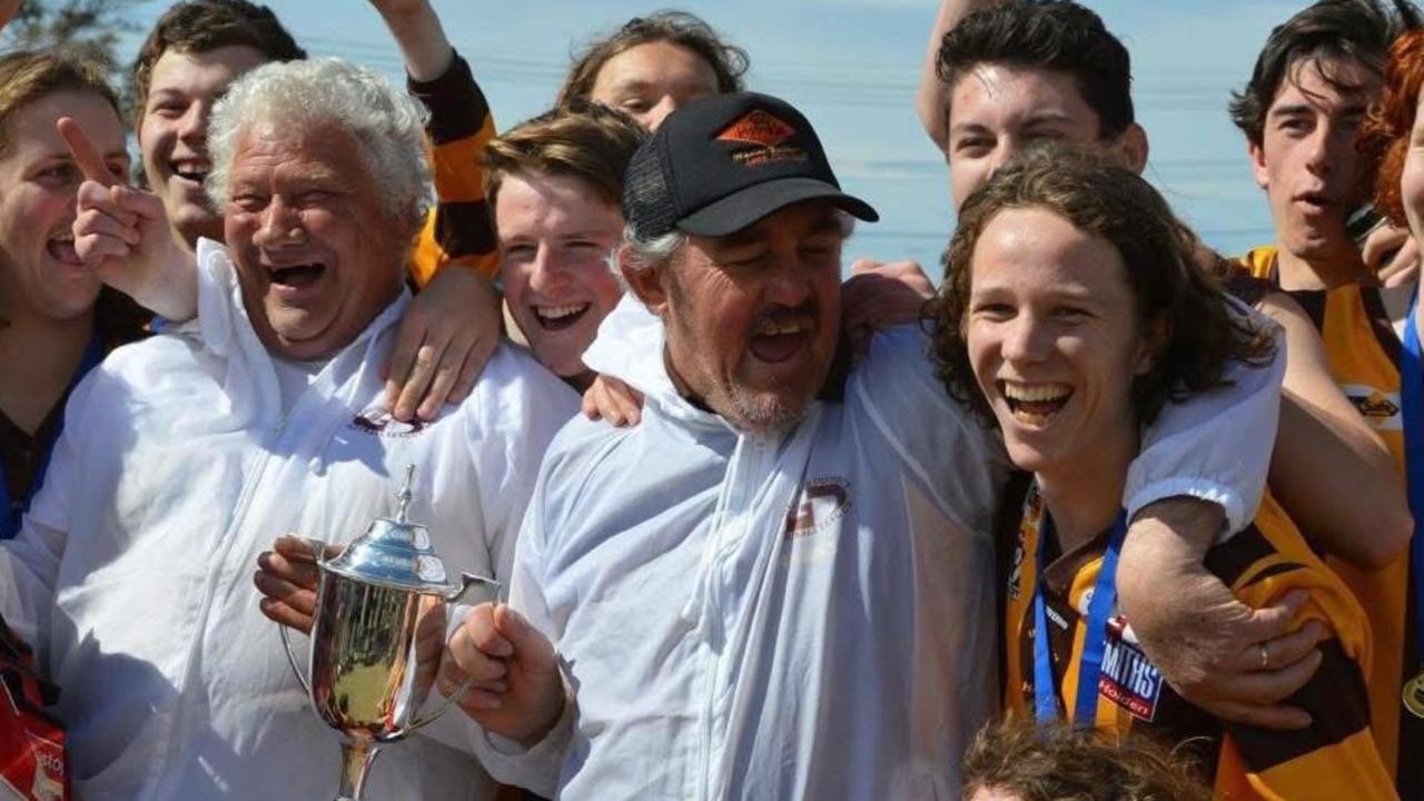 Inverleigh FNC paid tribute to trainer Peter Lomas, who passed away Friday. Picture: Inverleigh FNC