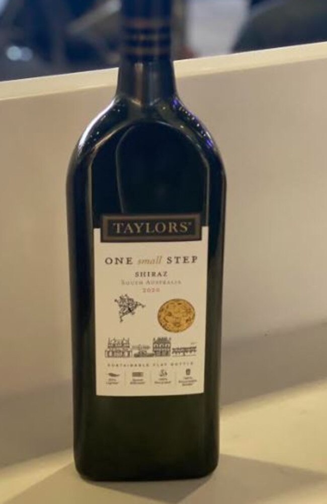 A new flat wine bottle has been launched in Australia.