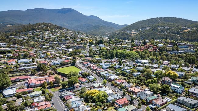 Sandy Bay aerial. Hobart. Picture: Supplied