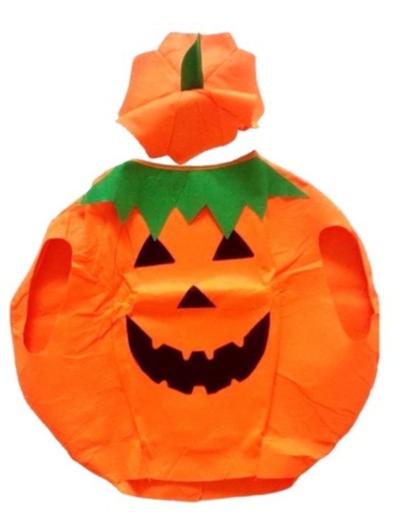 Unisex Orange Pumpkin Costume.