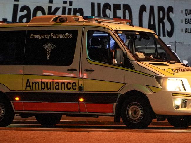 Mackay QAS ambulance night generic . Picture: Heidi Petith