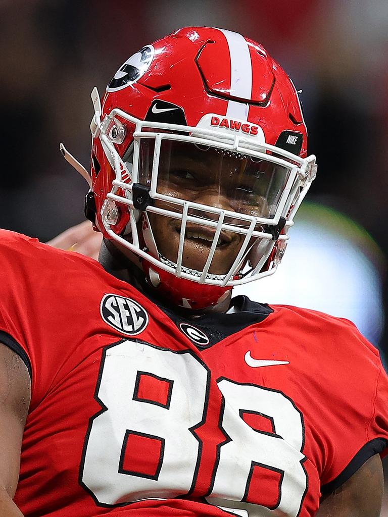 Jalen Carter of the University of Georgia Bulldogs. Photo by Kevin C. COX / GETTY IMAGES NORTH AMERICA / AFP.