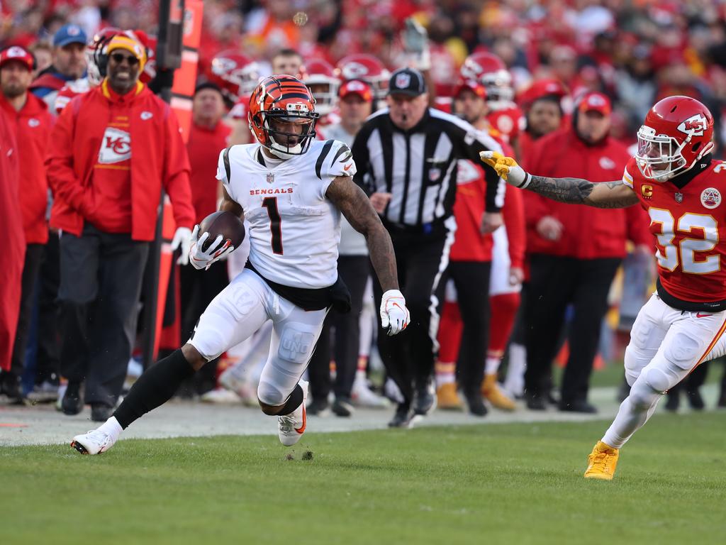 Trent Taylor celebrates with Ja'Marr Chase of the Cincinnati Bengals  News Photo - Getty Images