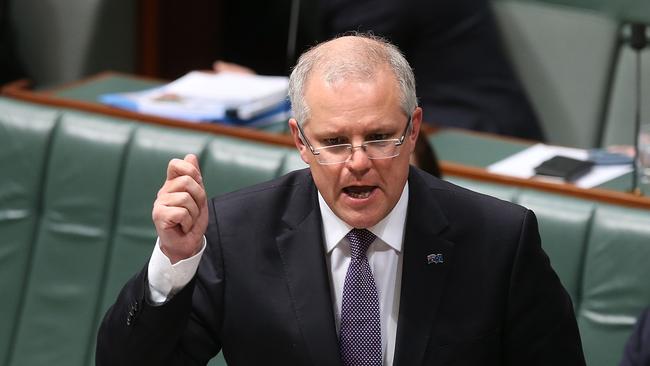 Treasurer Scott Morrison. Picture: Kym Smith