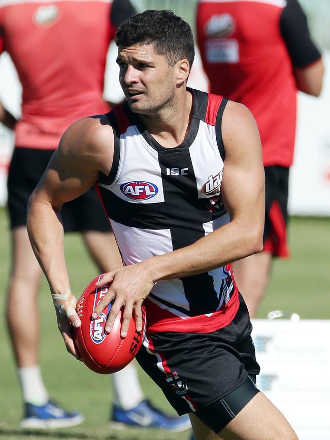 Where does St Kilda’s Leigh Montagna rank among the SuperCoach greats?