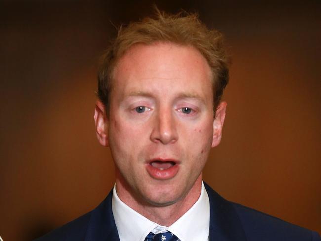 South Australian Water Minister David Speirs. Picture: AAP