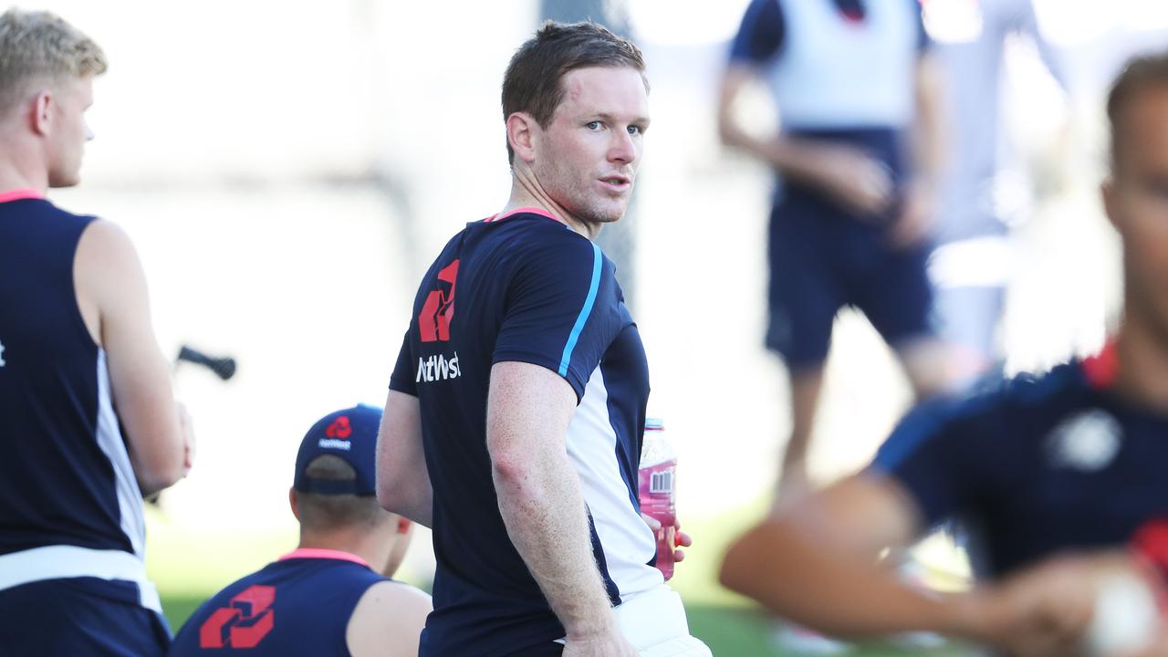 England one-day captain Eoin Morgan has been named to face Australia with a fractured finger.